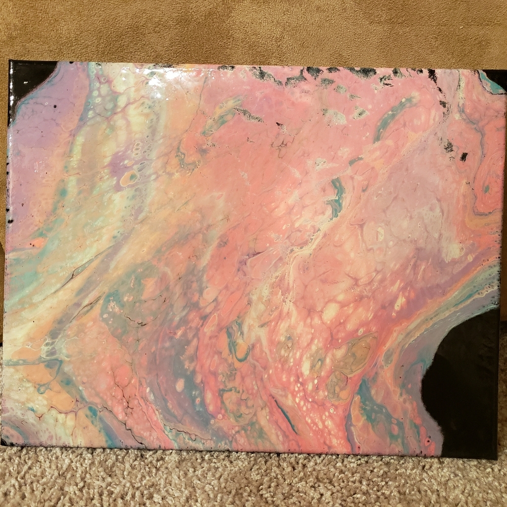 Resigned painting